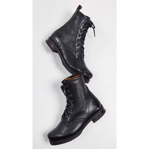 NEW + NEVER WORN (w/o tags) - Frye combat boots
